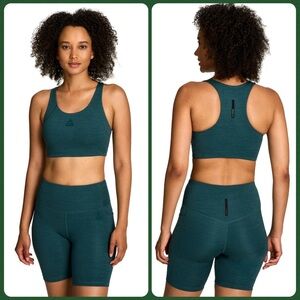 BRAND NEW Women's Sea Miss Green Sports Bra and Shorts Set